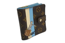 Load image into Gallery viewer, LOUIS VUITTON ルイ ヴィトン ポルトモネロン ベルボーイ 二つ折り財布 M60036 モノグラムグルーム ブラウン 美品 中古 4c067127xx