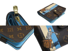 Load image into Gallery viewer, LOUIS VUITTON ルイ ヴィトン ポルトモネロン ベルボーイ 二つ折り財布 M60036 モノグラムグルーム ブラウン 美品 中古 4c067127xx