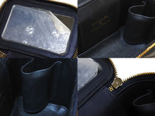 Load image into Gallery viewer, 極美品 CHANEL シャネル チェーンミニバニティバッグ AP2198B08645NJ320 ココマーク ランダム番台 ネイビー ラムスキン 中古 4c067128