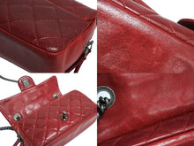 Load image into Gallery viewer, CHANEL シャネル チェーンショルダーバッグ マトラッセ 19番台 2014年 カーフスキン レッド シルバー金具 美品 中古 4c067129cc