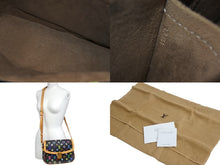 Load image into Gallery viewer, 極美品 LOUIS VUITTON ルイヴィトン ソローニュ ショルダーバッグ M92639 モノグラムマルチ ブラック 村上隆 中古 4c067131xx