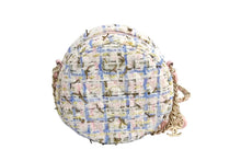 Load image into Gallery viewer, 極美品 CHANEL シャネル チェーンショルダーバッグ 27番台 ココマーク マルチカラー ツイード レザー ゴールド金具 中古 4c067132