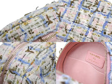 Load image into Gallery viewer, 極美品 CHANEL シャネル チェーンショルダーバッグ 27番台 ココマーク マルチカラー ツイード レザー ゴールド金具 中古 4c067132
