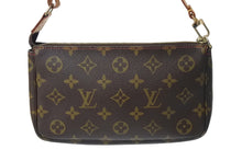 Load image into Gallery viewer, 極美品 LOUIS VUITTON ルイヴィトン 村上隆 モノグラム チェリー ポシェット アクセソワール アクセポ ブラウン ロゴ M95008 中古 4c067134
