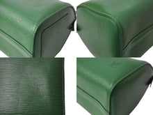 Load image into Gallery viewer, LOUIS VUITTON ルイヴィトン ハンドバッグ M43014 スピーディ25 エピレザー ボルネオグリーン ゴールド金具 美品 中古 4c067138