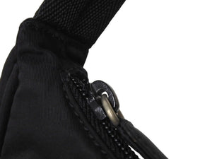 PRADA プラダ ホーボー ハンドバッグ ワンショルダーバッグ MV515 トライアングルロゴ ナイロン ブラック 美品 中古 4c067141 