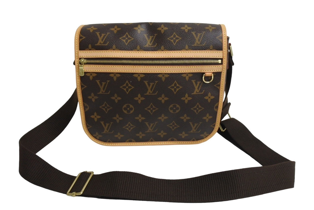 極美品 LOUIS VUITTON ルイ ヴィトン メッセンジャー ボスフォールPM ショルダーバッグ M40106 モノグラム ブラウン 中古 4c067158