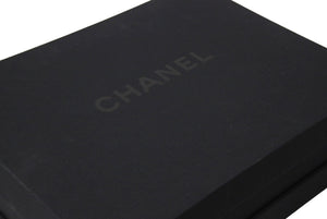 極美品 CHANEL シャネル ハット 帽子 ココマーク 内チェック ブラック M 23AW コットン 中古 4c067165