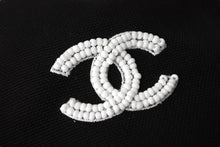 Load image into Gallery viewer, 極美品 CHANEL シャネル ハット 帽子 ココマーク 内チェック ブラック M 23AW コットン 中古 4c067165