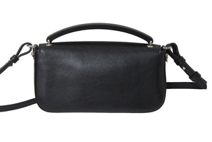 極美品 FENDI フェンディ マークジェイコブスコラボ バゲット フォンポーチ 2WAYバッグ 7AS142 レザー ブラック 中古 4c067168 