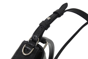 極美品 FENDI フェンディ マークジェイコブスコラボ バゲット フォンポーチ 2WAYバッグ 7AS142 レザー ブラック 中古 4c067168 