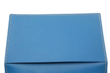 Load image into Gallery viewer, GOYARD ゴヤール パスケース パスポートケース グルネル PVCコーティングキャンバス ブルー 美品 中古 4c067177