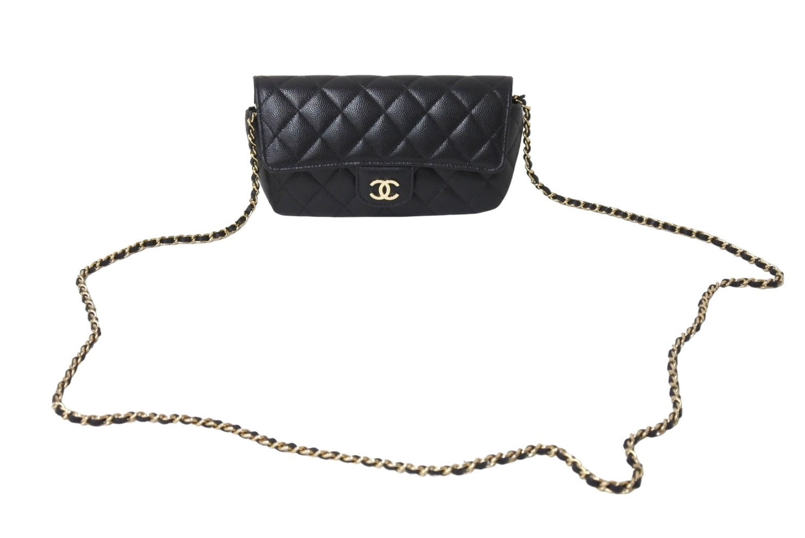 CHANEL シャネル マトラッセ ポシェット チェーンショルダー