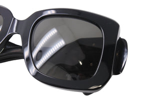 BALENCIAGA バレンシアガ サングラス BB0069S サイズ53□23 135 ブラック ゴールド プラスチック BBロゴ 美品 中古 4c067182