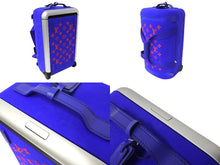 Load image into Gallery viewer, 極美品 LouisVuitton ルイヴィトン ホライゾンソフト キャリーバッグ 2R55 M20246 2024SS モノグラム ブルー レッド 中古 4c067189