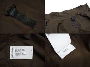 CHROME HEARTS クロムハーツ CHクロスパッチ ダガージップアップシャツ サイズXXL ナイロン カーフスキン シルバ−925 美品 中古 4c067402