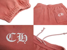 Load image into Gallery viewer, CHROME HEARTS クロムハーツ CH DRAKE SWTPANTS ダガー装飾スウェットロングパンツ コットン レッド サイズM 美品 中古 4c067403