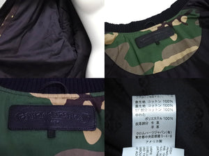 極美品 CHROMEHEARTS クロムハーツ MATTYBOY SexRecords ボンバージャケット ダガーファスナー クロスボタン サイズM 中古 4c067405