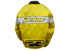 Load image into Gallery viewer, Michael Jordan マーシャル ジョーダン オートバイジャケット ライダースジャケット モータースポーツ サイズS イエロー 良品 中古 4c067416