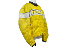 Load image into Gallery viewer, Michael Jordan マーシャル ジョーダン オートバイジャケット ライダースジャケット モータースポーツ サイズS イエロー 良品 中古 4c067416