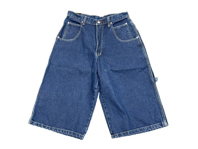 新品未使用 VINTAGE RUFF RYDERS ラフライダーズ デニムショートパンツ サイズ32 DIRTY DENIM デッドストック コットン 中古 4c067423