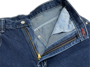新品未使用 VINTAGE RUFF RYDERS ラフライダーズ デニムショートパンツ サイズ32 DIRTY DENIM デッドストック コットン 中古 4c067423