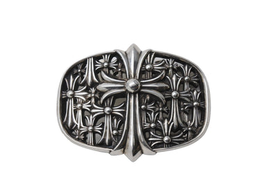 CHROME HEARTS クロムハーツ BUCKL CEMETERY1.5 セメタリークロス バックル シルバー925 重量244g .925 2003 刻印 美品 中古 4c067440