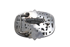 CHROME HEARTS クロムハーツ BUCKL CEMETERY1.5 セメタリークロス バックル シルバー925 重量244g .925 2003 刻印 美品 中古 4c067440