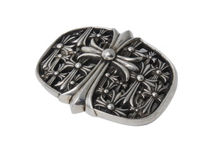 CHROME HEARTS クロムハーツ BUCKL CEMETERY1.5 セメタリークロス バックル シルバー925 重量244g .925 2003 刻印 美品 中古 4c067440