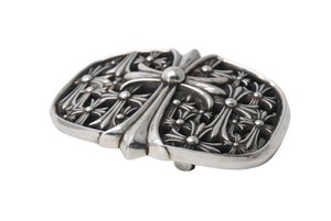 CHROME HEARTS クロムハーツ BUCKL CEMETERY1.5 セメタリークロス バックル シルバー925 重量244g .925 2003 刻印 美品 中古 4c067440