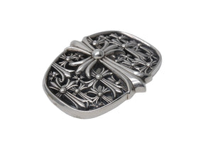 CHROME HEARTS クロムハーツ BUCKL CEMETERY1.5 セメタリークロス バックル シルバー925 重量248g .925 2003 刻印 美品 中古 4c067442