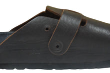 Load image into Gallery viewer, CHROME HEARTS クロムハーツ × BIRKENSTOCK ビルケンシュトック レザー ボストン サンダル シルバー925 41 美品 中古 4c067443