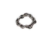 Load image into Gallery viewer, CHROME HEARTS クロムハーツ ペーパーチェーンリング 指輪 サイズ12号 重量4.8g シルバー925 アクセサリー 美品 中古 4c067444