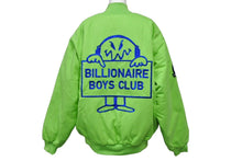 Load image into Gallery viewer, 新品未使用 BILLIONAIRE BOYS CLUB ビリオネアボーイズクラブ コットンツイル バーシティージャケット BBCJP245X002 サイズM グリーン 中古 4c067479