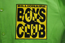 Load image into Gallery viewer, 新品未使用 BILLIONAIRE BOYS CLUB ビリオネアボーイズクラブ コットンツイル バーシティージャケット BBCJP245X002 サイズM グリーン 中古 4c067479