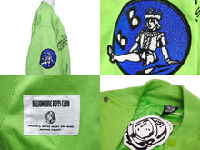 Load image into Gallery viewer, 新品未使用 BILLIONAIRE BOYS CLUB ビリオネアボーイズクラブ コットンツイル バーシティージャケット BBCJP245X002 サイズM グリーン 中古 4c067479