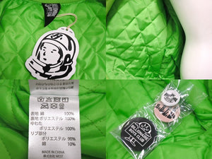 新品未使用 BILLIONAIRE BOYS CLUB ビリオネアボーイズクラブ コットンツイル バーシティージャケット BBCJP245X002 サイズM グリーン 中古 4c067479