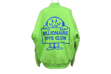 Load image into Gallery viewer, 新品未使用 BILLIONAIRE BOYS CLUB ビリオネアボーイズクラブ コットンツイル バーシティージャケット BBCJP245X002 サイズM グリーン 中古 4c067480