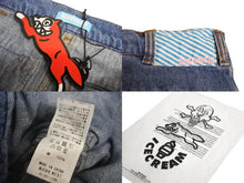 Load image into Gallery viewer, 新品未使用 Billionaire Boys Club ビリオネアボーイズクラブ 2WAY ウォッシュドデニム カーゴパンツ ブルー デニム ICEJP241P002 サイズM 中古 4c067481