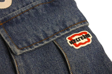 Load image into Gallery viewer, 新品未使用 Billionaire Boys Club ビリオネアボーイズクラブ 2WAY ウォッシュドデニム カーゴパンツ ブルー デニム ICEJP241P002 サイズM 中古 4c067481