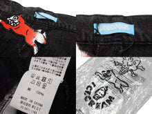 Load image into Gallery viewer, 新品未使用 Billionaire Boys Club ビリオネアボーイズクラブ 2WAY ウォッシュドデニム カーゴパンツ ブラック デニム ICEJP241P002 サイズM 中古 4c067482