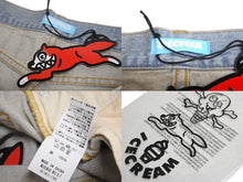 Load image into Gallery viewer, 新品未使用 Billionaire Boys Club ICECREAM ビリオネアボーイズクラブ ICEJP241P001 サイズL ウォッシュドデニムパンツ 4c067484