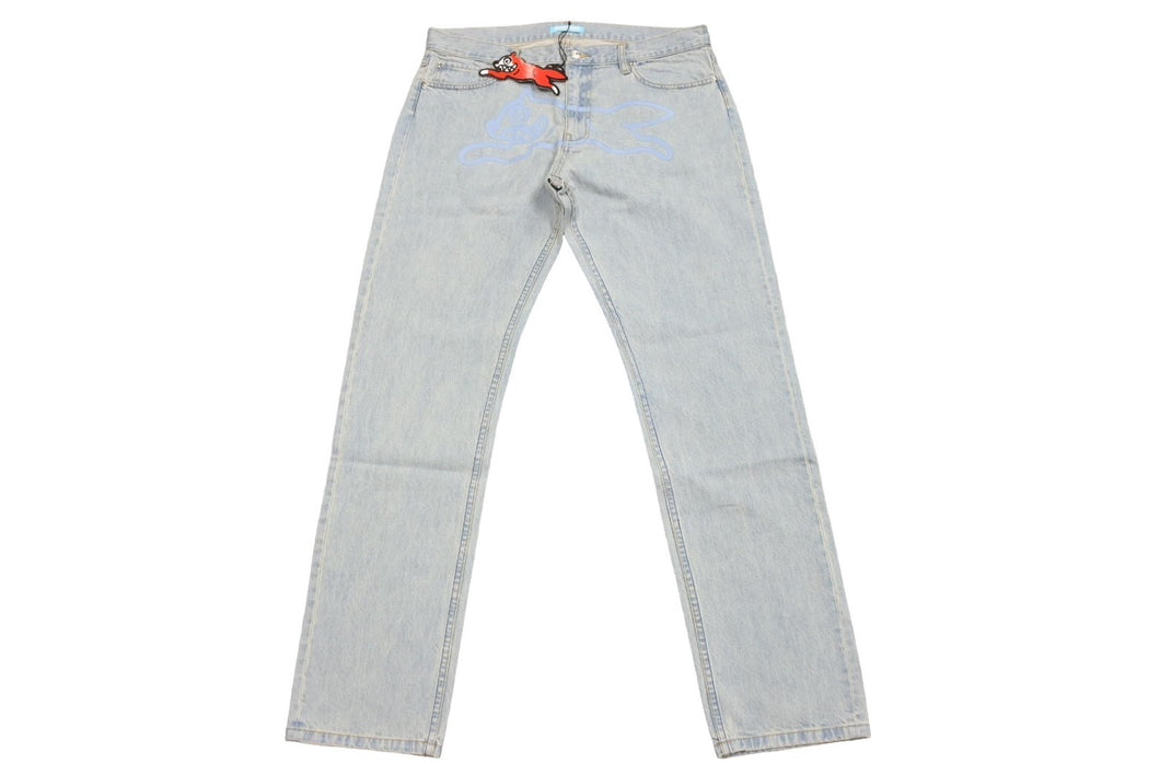 新品未使用 Billionaire Boys Club ICECREAM ビリオネアボーイズクラブ ICEJP241P001 サイズL ウォッシュドデニムパンツ 4c067484