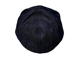 新品未使用 Billionaire Boys Club ビリオネアボーイズクラブ DENIM CAP ICECREAM デニム キャップ アイスクリーム ブルー インディゴ ICJP233H001 サイズM 中古 4c067487