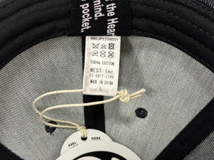 新品未使用 BILLIONAIREBOYSCLUB ビリオネアボーイズクラブ DENIM CAP HELMET キャップ BBCJP233H001 サイズL ブルー 中古 4c067488