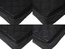 Load image into Gallery viewer, CHANEL シャネル マトラッセ ショルダーバッグ ココマーク 2番台 キャビアスキン ブラック ゴールド金具 美品 中古 4c067494