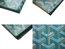 Load image into Gallery viewer, Goyard ゴヤール サンピエール カードケース カードホルダー STPIE2PMLTY09CL09P PVC カーフスキン グリーン 美品 中古 4c067507