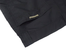 Load image into Gallery viewer, 新品未使用 CHROMEHEARTS クロムハーツ CHクロスパッチ カーペンター ハーフパンツ レザー シルバー925 ナイロン サイズ32 中古 4c067512