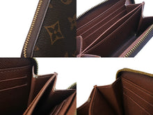 Load image into Gallery viewer, LOUIS VUITTON ルイヴィトン ジッピー コインパース M60067 モノグラムキャンバス ゴールド金具 ブラウン 美品 中古 4c067522