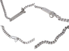 Load image into Gallery viewer, 極美品 Dior ディオール ネックレス チョーカー 重量17.3g シルバーカラー メタル ラインストーン アクセサリー 中古 4c067540